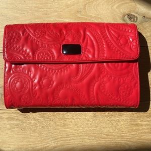 kate spade Calabasas Patent Leather 'Kei' Clutch EUC